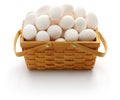 DonÃ¢â¬â¢t put all your eggs in one basket. Royalty Free Stock Photo